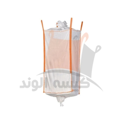 کیسه جامبو بگ با درپوش کامل و دهانه تخلیه 1.5 تن 190×90×90