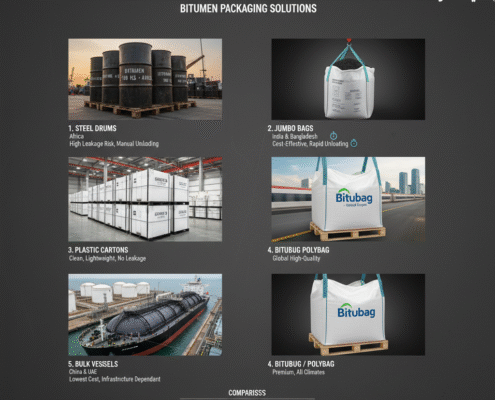 بسته بندی قیر صادراتی