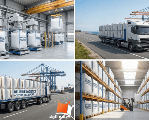 بسته بندی مواد فله ای صنعتی